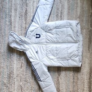 Adidas Universidad de Chile White Winter Coat - Size Mens XL